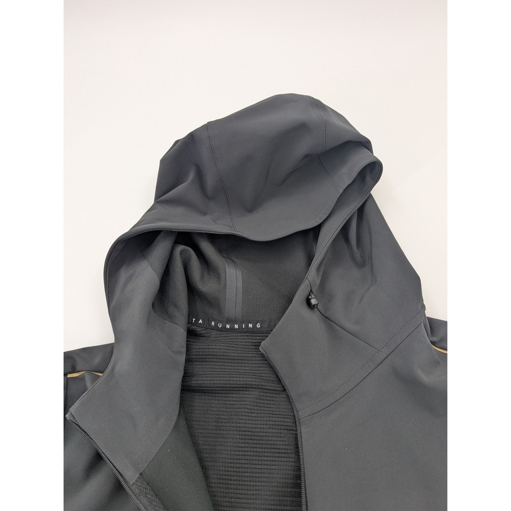 ANTA Men's Full Zip Hooded Jacket Size XXL Black Athletic Track Jacket - Picture 5 of 12